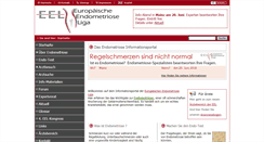 Desktop Screenshot of endometriose-liga.eu